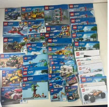 Lego City Series Manuals Brochures Booklets Pamphlets Only Only Lot of 50
