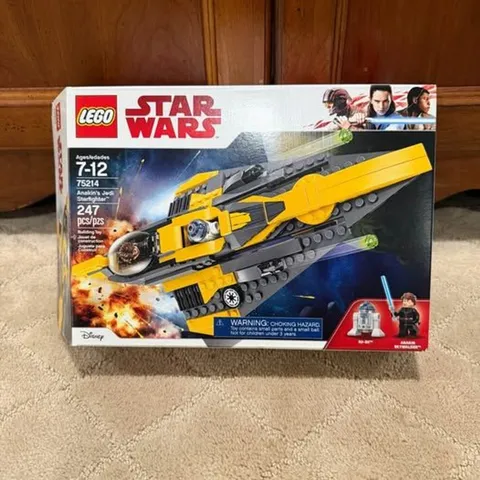 LEGO Star Wars 75214 Anakin's Jedi Starfighter Open Box Sealed Bags
