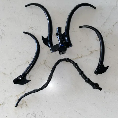 LEGO Bionicle Weapon Barraki Kalmah Tentacle 57564 BLACK Seaweed Flexible Rubber