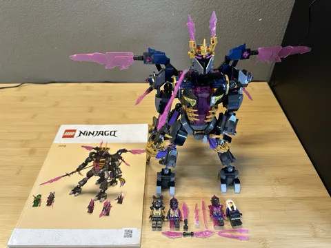 LEGO NINJAGO 71772 The Crystal King With Instructions