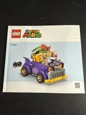 Lego 71431 Super Mario Bowser Muscle Car Instruction Manual ONLY - No Bricks