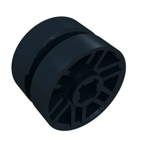 5x LEGO® Part 11208 - Wheel 14mm D. x 9.9mm with Center Groove