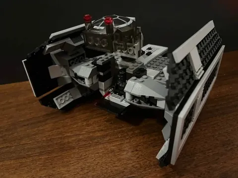 LEGO Star Wars: Darth Vader's Tie Fighter (8017) 99% Complete, No Stickers