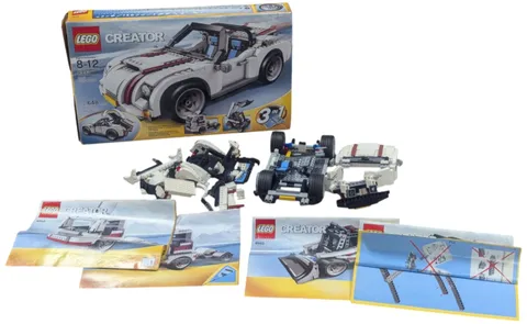 LEGO Creator 3 in 1 Cool Convertible 4993 Box Manual PARTS ONLY 2008