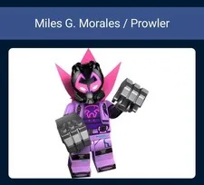 LEGO: Miles G. Morales - the Prowler Minifig (Sealed) Box