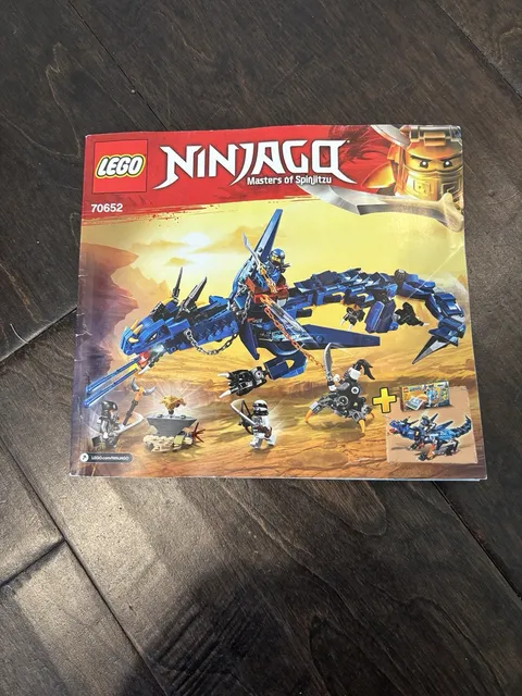 Lego Ninjago Masters of Spinjitzu 70652 Instructional Manual Only 2018