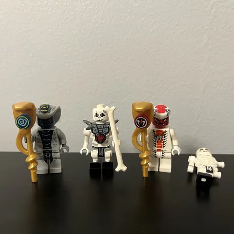LEGO Ninjago Rattla, Krazi, & Snappa Minifigures