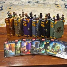 Harry Potter Lego Books 76383, 76382, 76384, 76385, 76396, 76397 lot