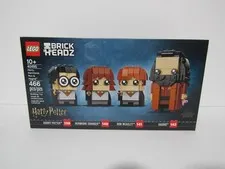 LEGO BRICKHEADZ 40495 HARRY POTTER HERMIONE GRANGER RON WEASLEYHAGRID NEW IN BOX