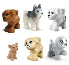 Random Lot Of Lego Friends 6 PCS Dogs Minifigure Figure Minifig Pet Shop Toys