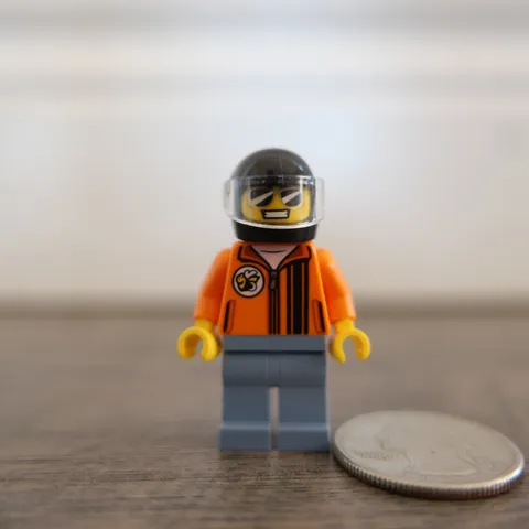 LEGO 1970 Dodge Challenger Driver Minifigure. SC091