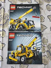 LEGO Technic Building Instructions 8067 Mobile Mini Crane Booklets 1&2 with Flyer