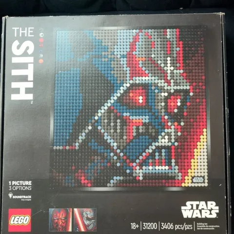 LEGO Art Star Wars The Sith 31200 3406pcs Soundtrack Set Ages 18+