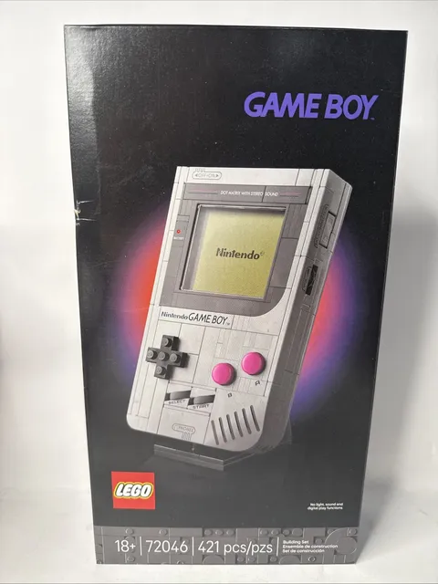 LEGO Game Boy 72046 Building Kit 421 Pieces Bags Sealed New Damaged Box