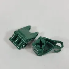 LEGO Hero Factory DARK GREEN Fingers Fist w/ Axle Hole Part Lot Set 64251