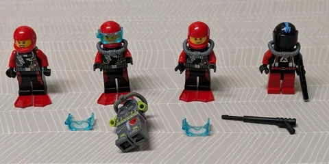 Lego  Scuba Diver Minifigures