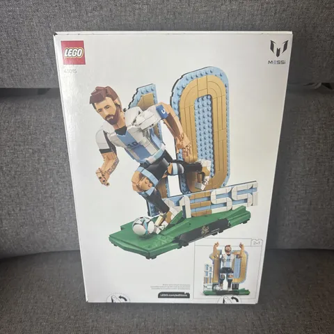 LEGO Editions Lionel Leo Messi Soccer Legend 43015 World Cup Football NIP