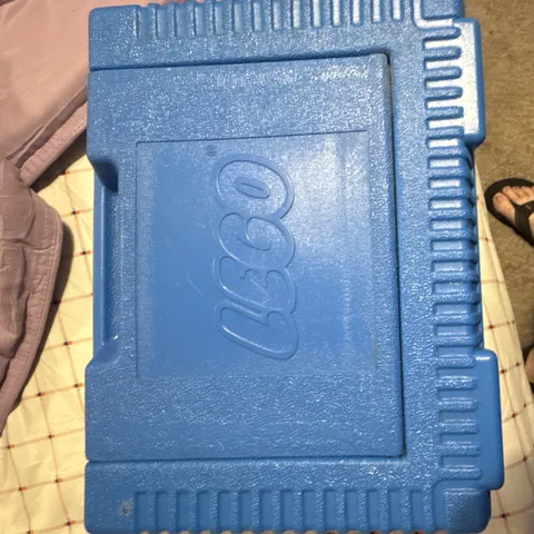 LEGO 1984 case w/ random figures, pieces and books included!!