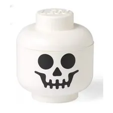 NIB Lego Halloween Skeleton Storage Head
