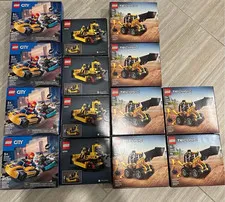New, unused Legos—14 for $120.