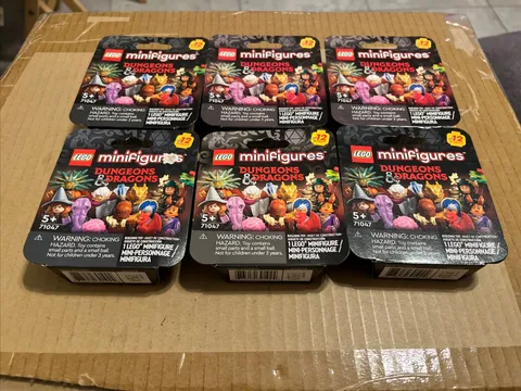 Lego Mini Figures D&D Dungeons & Dragons Lot Of 6 BRAND NEW RARE