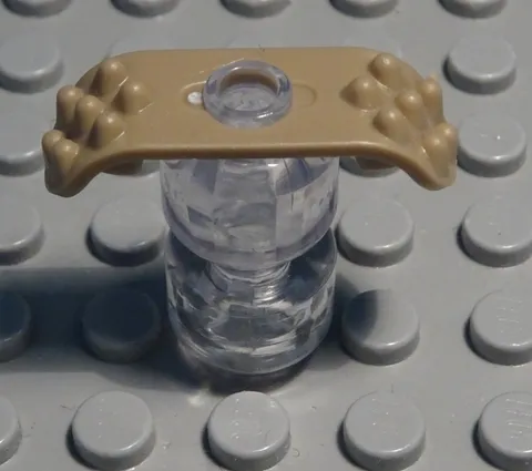 Lego Figure Accessories Shoulder Armor Dark Beige