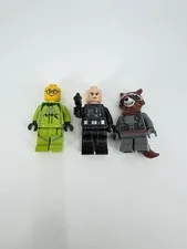 Lot Of 3 Miscellaneous Lego Minifigures Collectible Toys Figurines