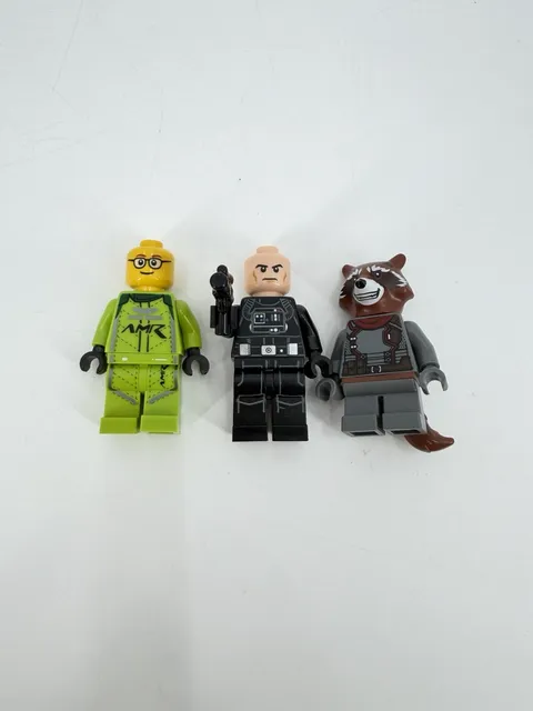 Lot Of 3 Miscellaneous Lego Minifigures Collectible Toys Figurines