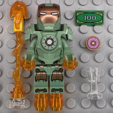 Lego Marvel Super Heroes Minifigure SH0213 Scuba Iron Man