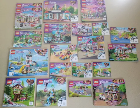 LEGO Friends Instruction Manual - Lot of 23 Will separate if needed