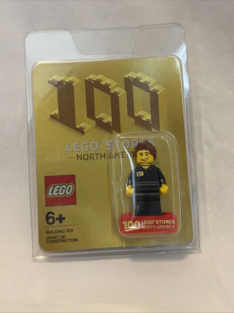 LEGO 46AB8 100 Stores North America Employee Minifigure Sealed GWP 2019 Rare