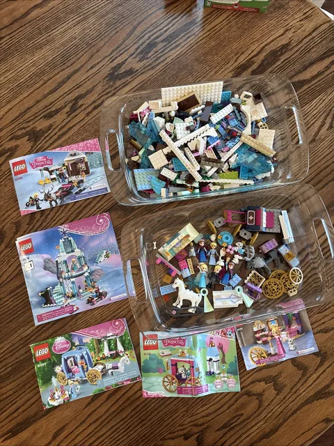 Disney Princess Lego LOT, Frozen Legos (Completeness Unknown)