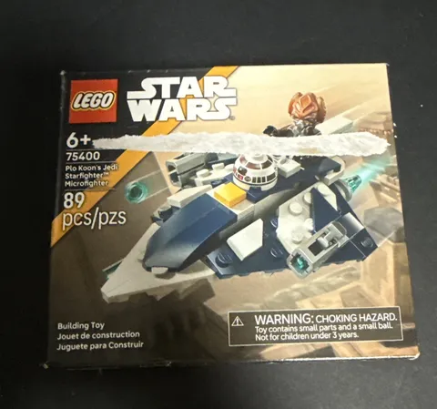 LEGO Star Wars PloKoon's Jedi Starfighter Microfighter 75400 89 Pc Building Toy