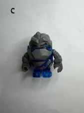 LEGO Power Miners Rock Monster Glaciator Minifigure Trans-Dark Blue