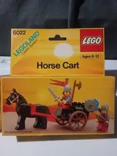 NIB LEGO #6022 Legoland Castle System Horse Cart 1985