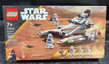 LEGO Star Wars Republic Fighter Tank 75342 262pc Complete Set Retired 7+