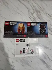 Lego Star Wars BrickHeadz 40547 Set + 40765 Instruction Manual Only
