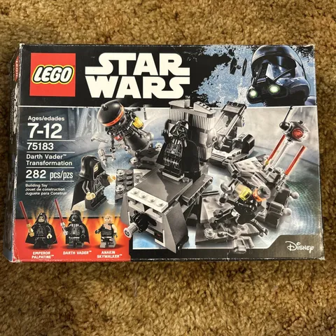 Lego Disney Star Wars: Death Vader Transformation 75183 BOX & MANUEL ONLY