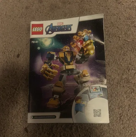 LEGO Illustrated Instruction Manual Booklet Lot, English 2021, MPN 76141 70824