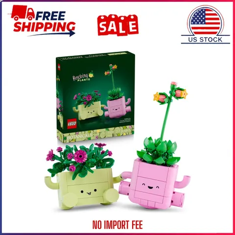 LEGO Botanicals Rocking Plants-Building Toy for Kids, Girls&Boys, Ages 9+ 11506