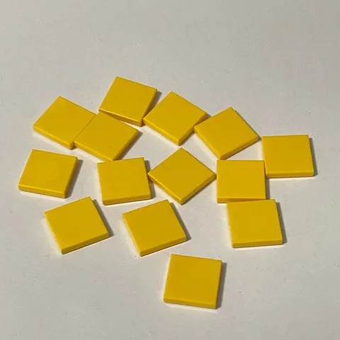 Lego 3068 Yellow Replacement Add-on Pieces Parts Lot of 14