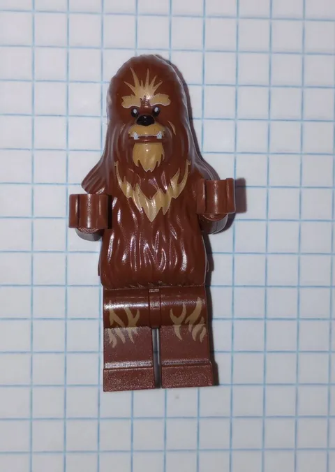 1 Lego Wookiee Warrior, Printed Legs Authentic Minifigure sw1028 Star Wars Ep. 3