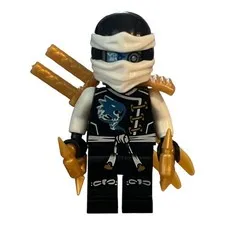 Lego Ninjago Skybound Zane w/ Weapons Minifigure NJO0189 T3