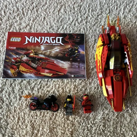LEGO NINJAGO 70638 Katana V11 Masters of Spinjitzu w/ Minifigures No Box