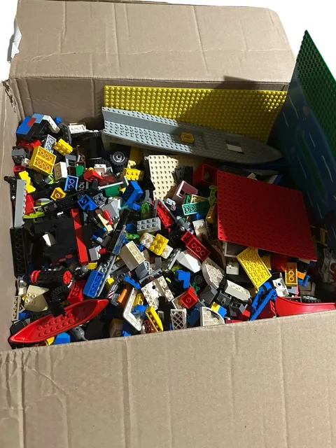 LEGO 11 lbs. + Pounds Bulk Lot of Mixed Lego Pieces Bricks Plates No Figs