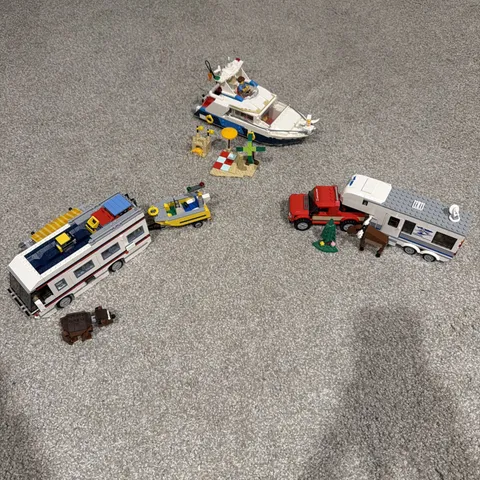 LEGO sets 31052, 31083, & 60182 Partially Complete Including Figures