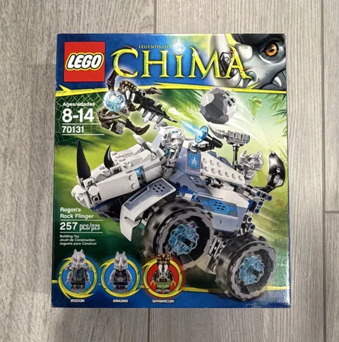 LEGO Legends of Chima 70131 Rogon’s Rock Flinger 257pc Box Set 2 in 1