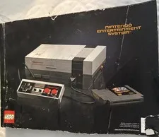 LEGO Nintendo Entertainment System (#71374) Console Instruction Booklet Only