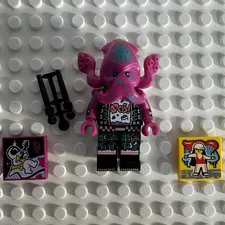LEGO MINIFIGURES Vidiyo Bandmates Squid Drummer