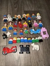 LEGO DUPLO 35pc Lot Figures Disney Marvel DC Toy Story Woody Minnie Iron Man